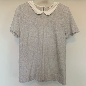 Women’s SS zip up blouse